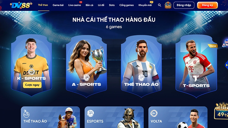 DV88 – Đánh Giá Chi Tiết Trang Cá Độ Bóng Đá Hoàn Trả 1.5% Không Giới Hạn 2026 1 Giới thiệu trang cá độ DV88